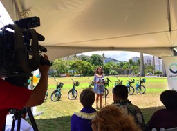 Biki Van LORI MCCARNEY, CEO OF BIKESHARE HAWAI‘I Speech•••