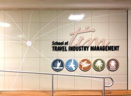 UH TIM School Sign Mural•••